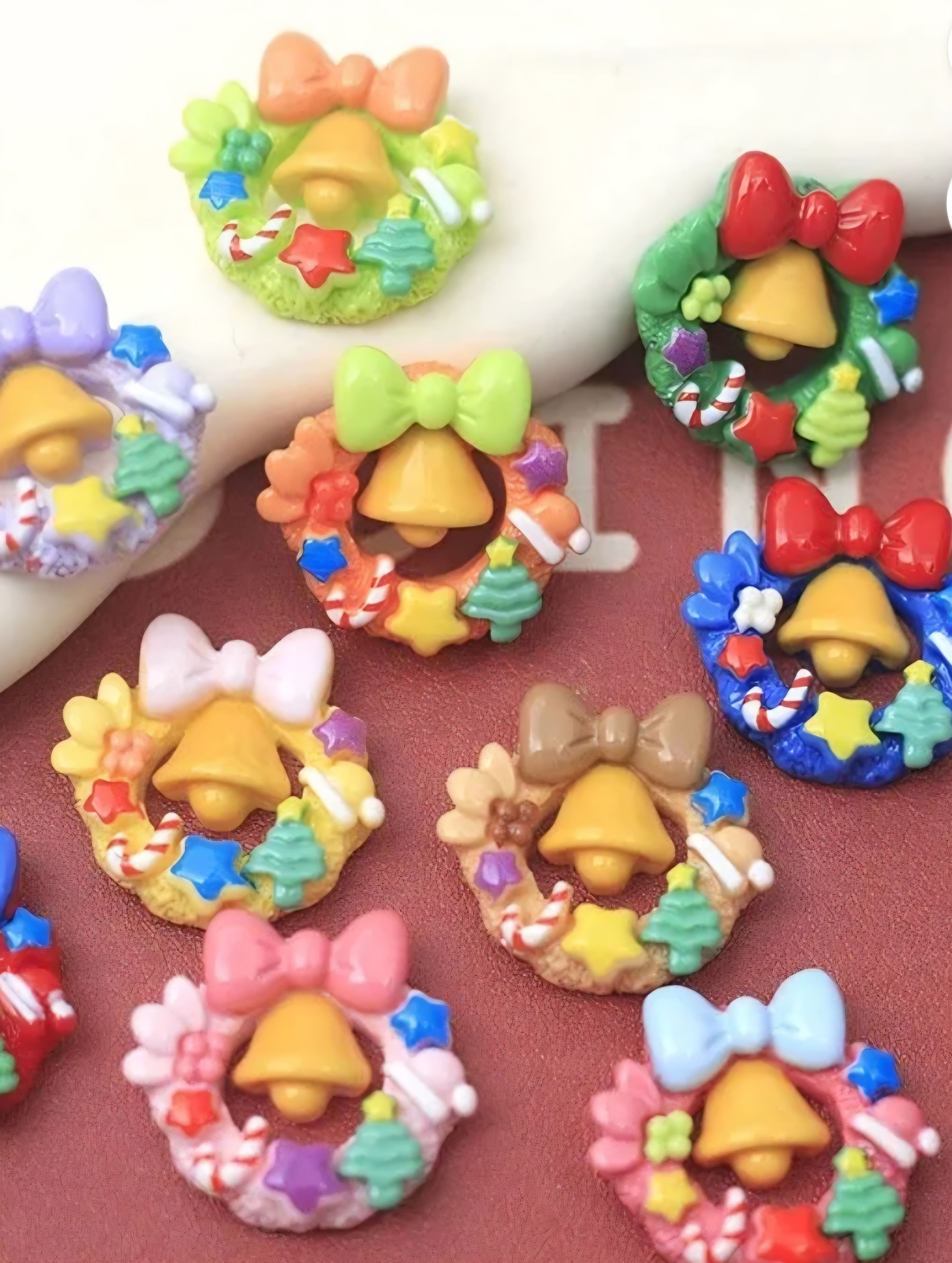 Christmas Wreath Cabochons
