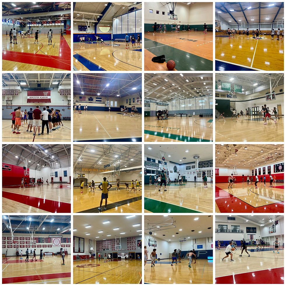 Approximately half of the New England gyms we've been through over the past few months