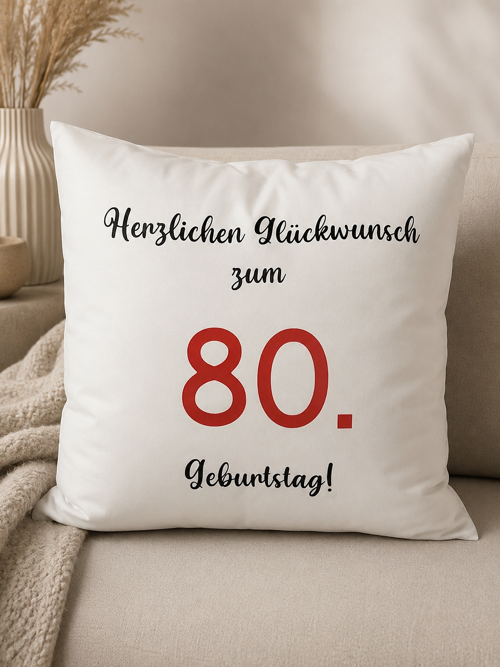 Miniaturbild: Geburtstags-Zierkissen