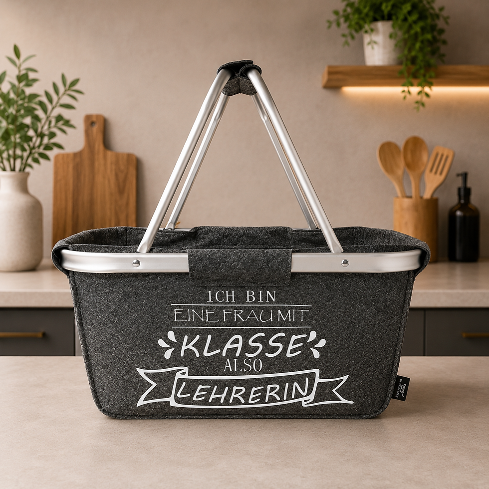 Miniaturbild: Filz-Einkaufskorb gestalten