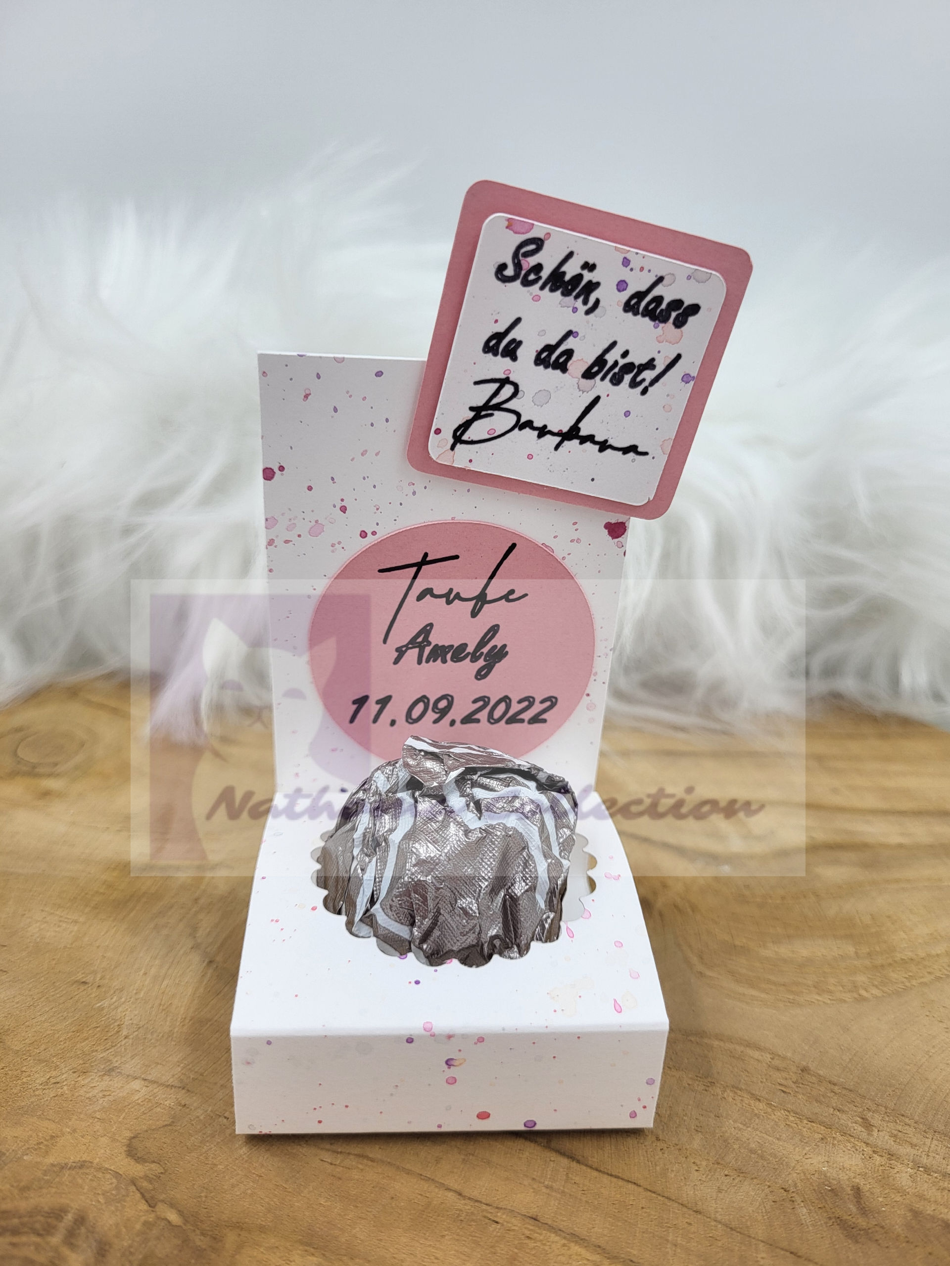 Schokihalterung - Papier