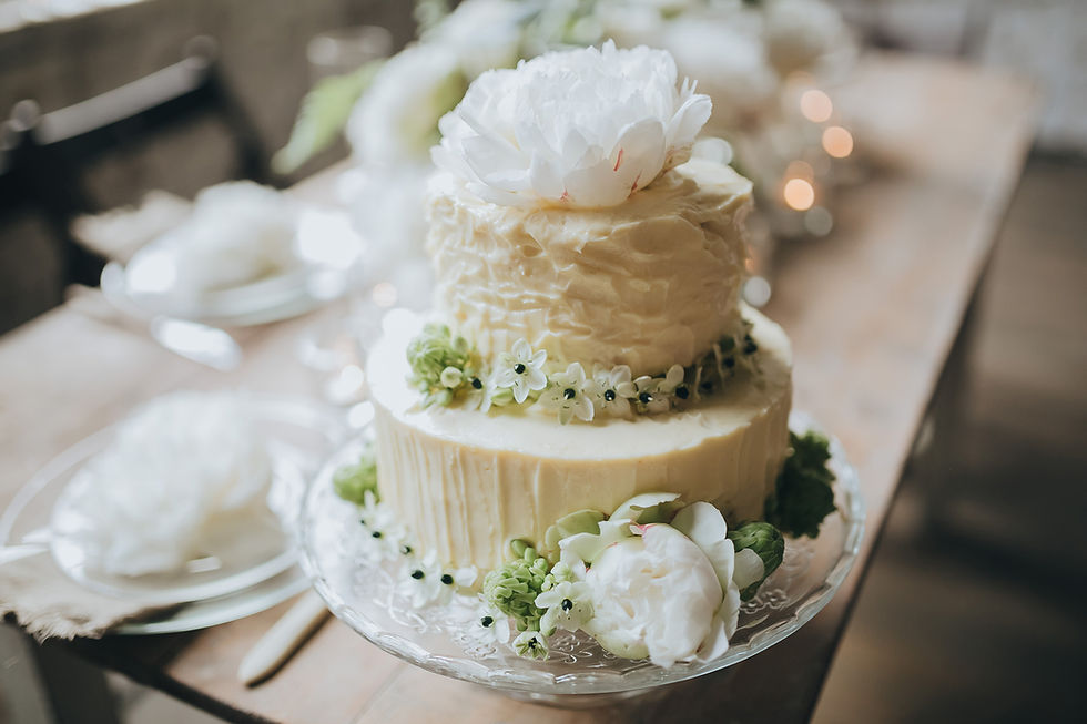 Dekoracyjny Wedding Cake