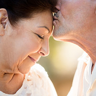 Mature Couple Showing Affection