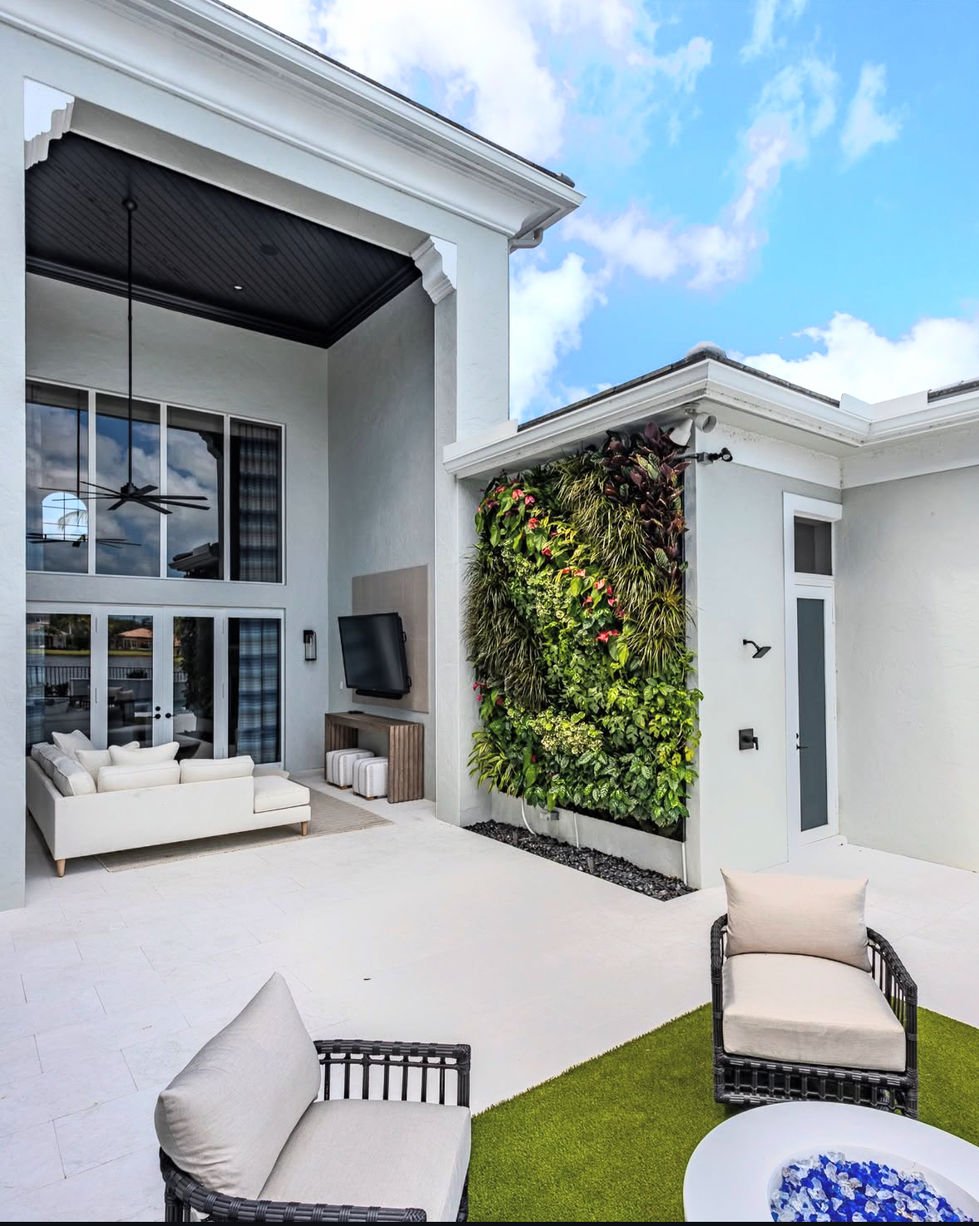 green wall in West Palm backyard, backyard living wall West Palm Beach, tropical vertical garden West Palm, backyard plant wall in Florida, lush green wall outdoor West Palm, vertical garden ideas for West Palm Beach, West Palm backyard greenery wall, tropical green wall backyard, humid climate plant wall Miami, Florida vertical garden backyard, heat-resistant plant wall Miami, Miami landscaping vertical garden, modern backyard green wall, vertical garden decor Miami, outdoor green wall design Florida, stylish backyard wall garden, eco-friendly wall garden Miami, DIY green wall Miami backyard, low maintenance plant wall Miami, backyard privacy wall with plants, home garden vertical wall ideas, backyard transformation green wall