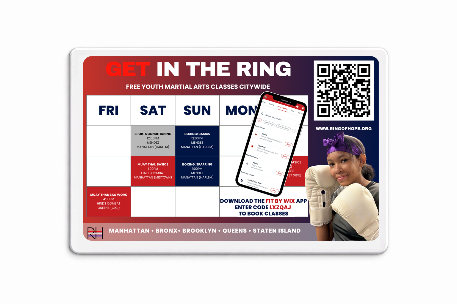 IN THE RING: Refrigerator Magnet