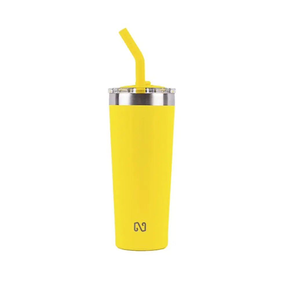 Miniatura: Termo de doble pared con popote