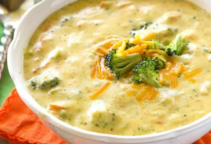 Panera's Broccoli and Cheese Soup