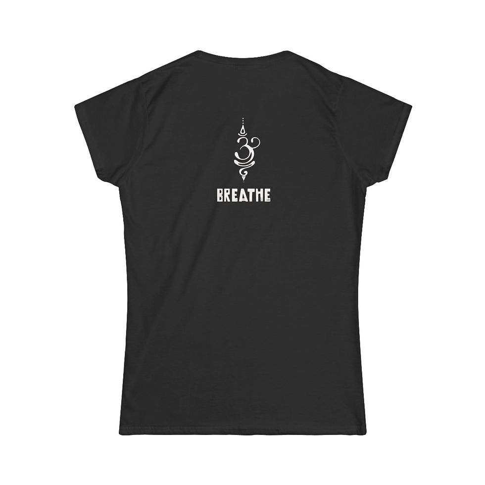 Women's Softstyle Tee Sanskrit Breathe