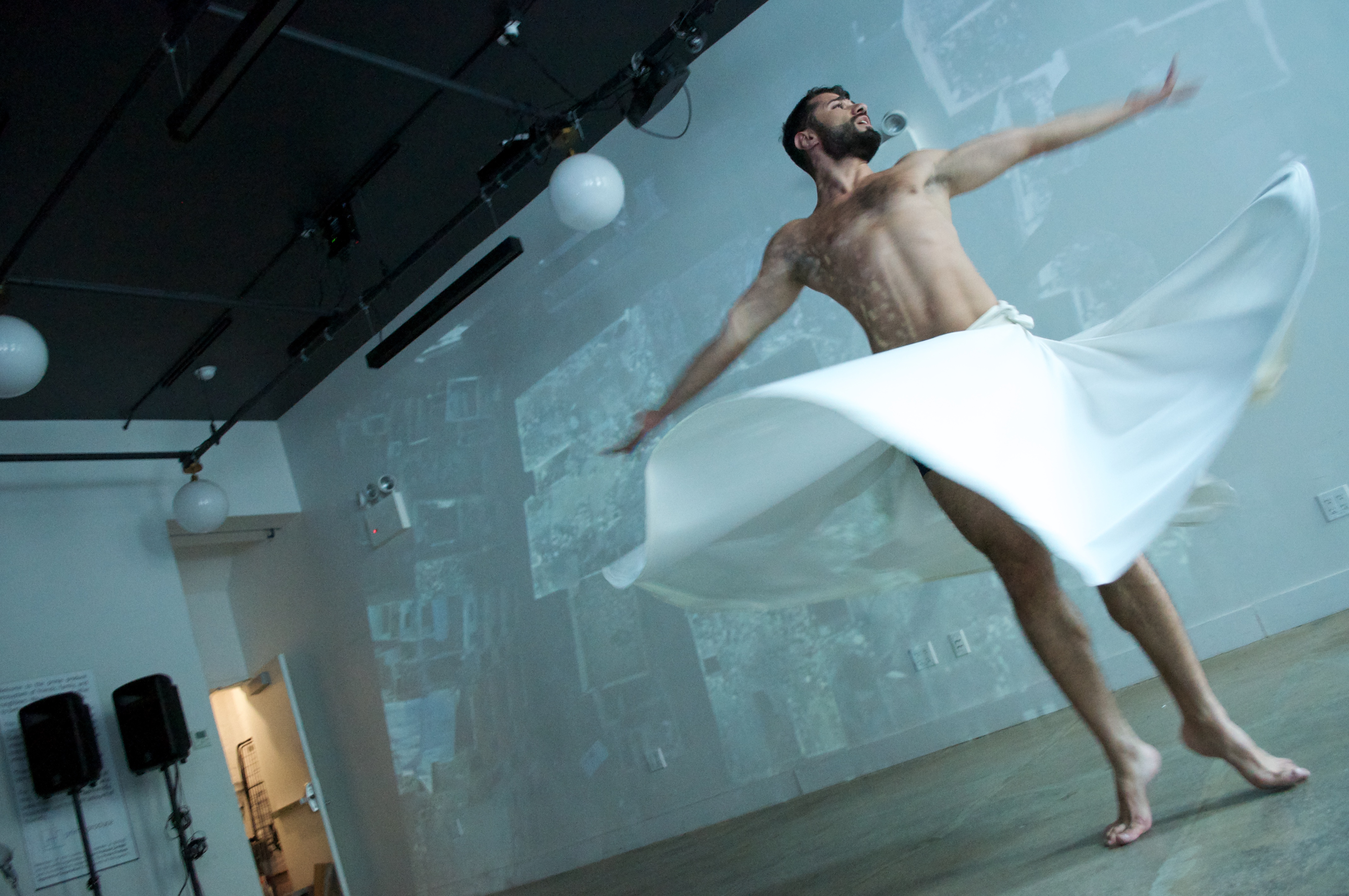 Syrian War Refugee Dances for Peace