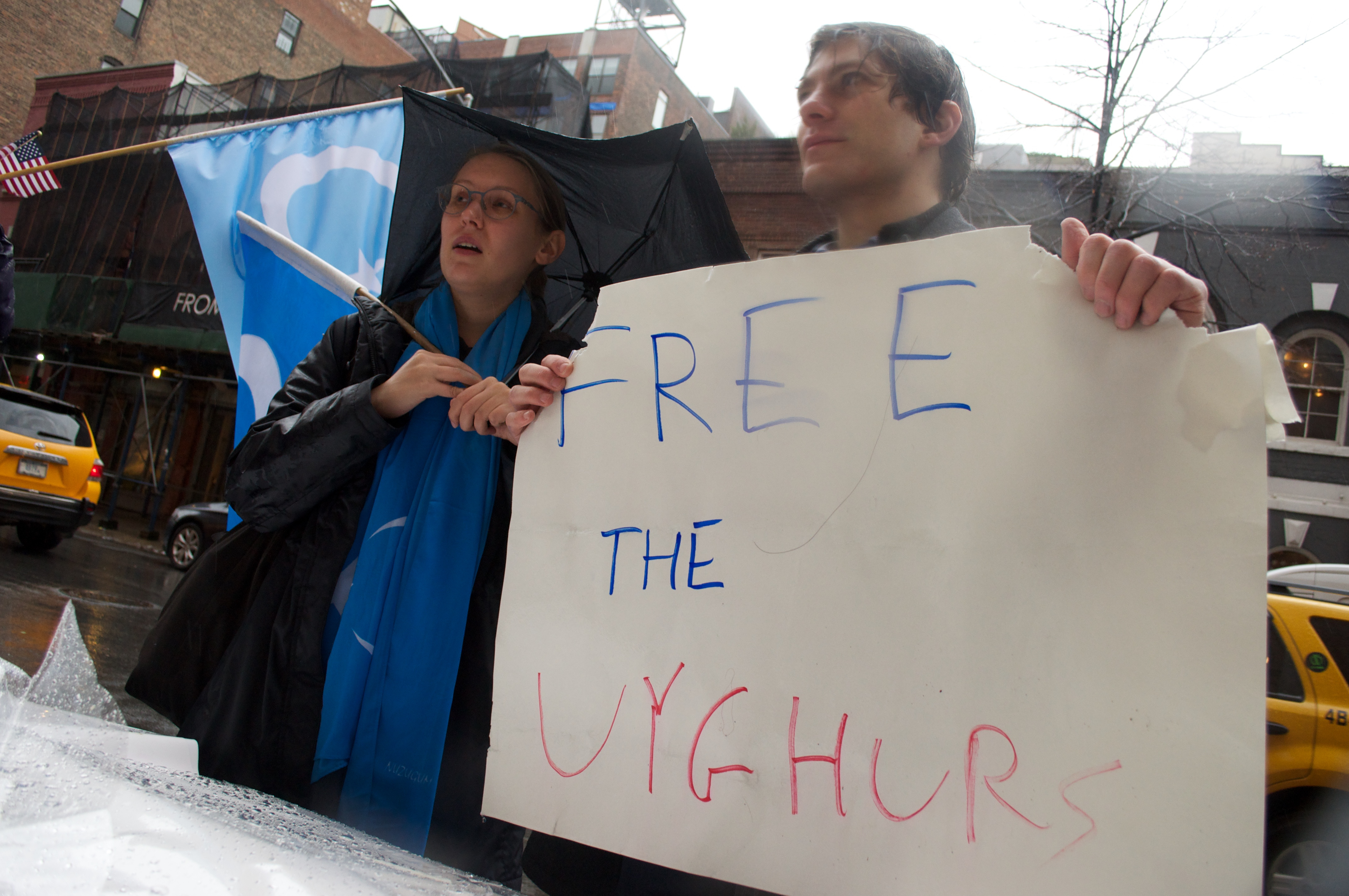 Rally for Uyghurs, Tibet, Hong Kong