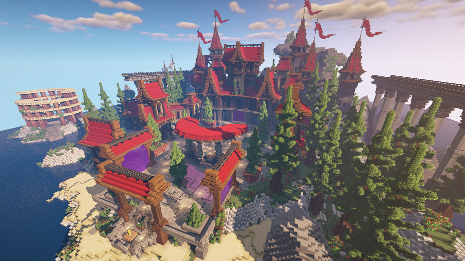 Thumbnail: HUB - Red Medieval island