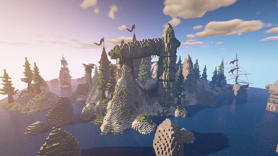 Thumbnail: HUB - Red Medieval island