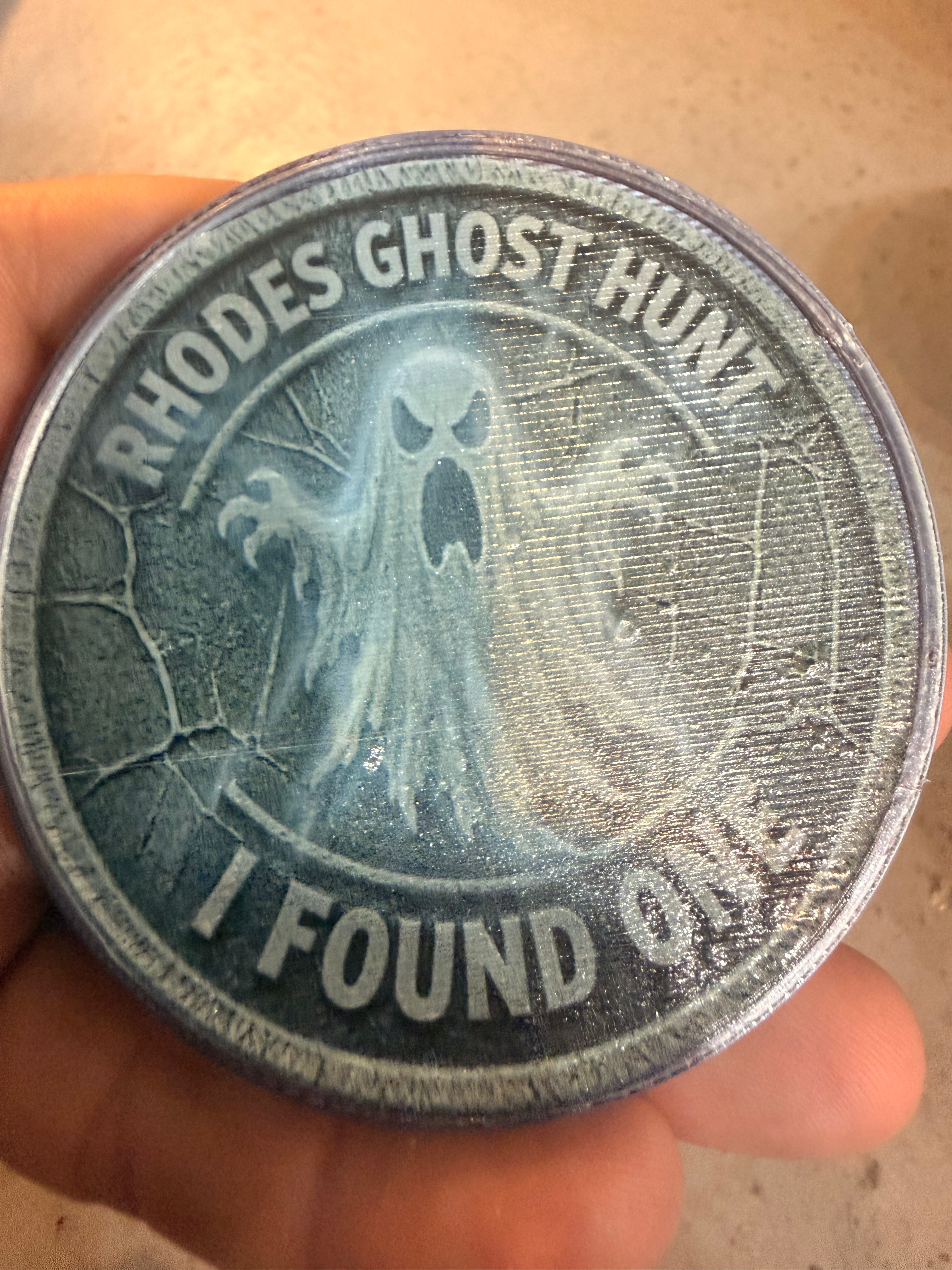 Ghost hunt coin