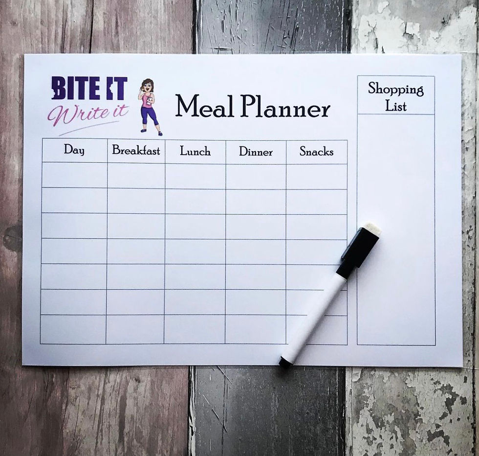 A4 Meal Planner - Dry Wipe
