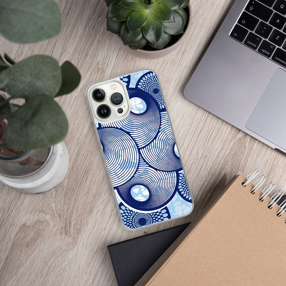 Thumbnail: Bouble Blue iPhone Case