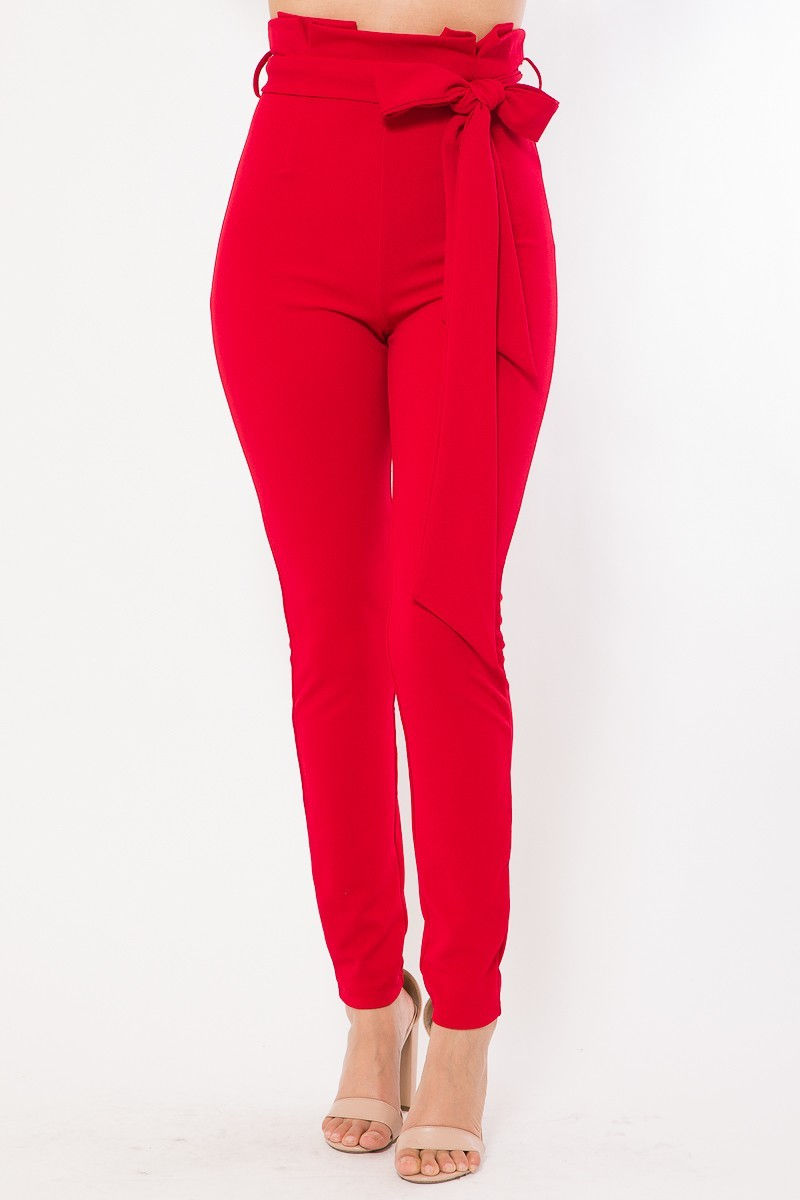 Thumbnail: High Waist Fashion Skinny Pants