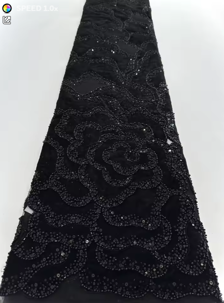 Thumbnail: Radiant Bloom Sequin Lace