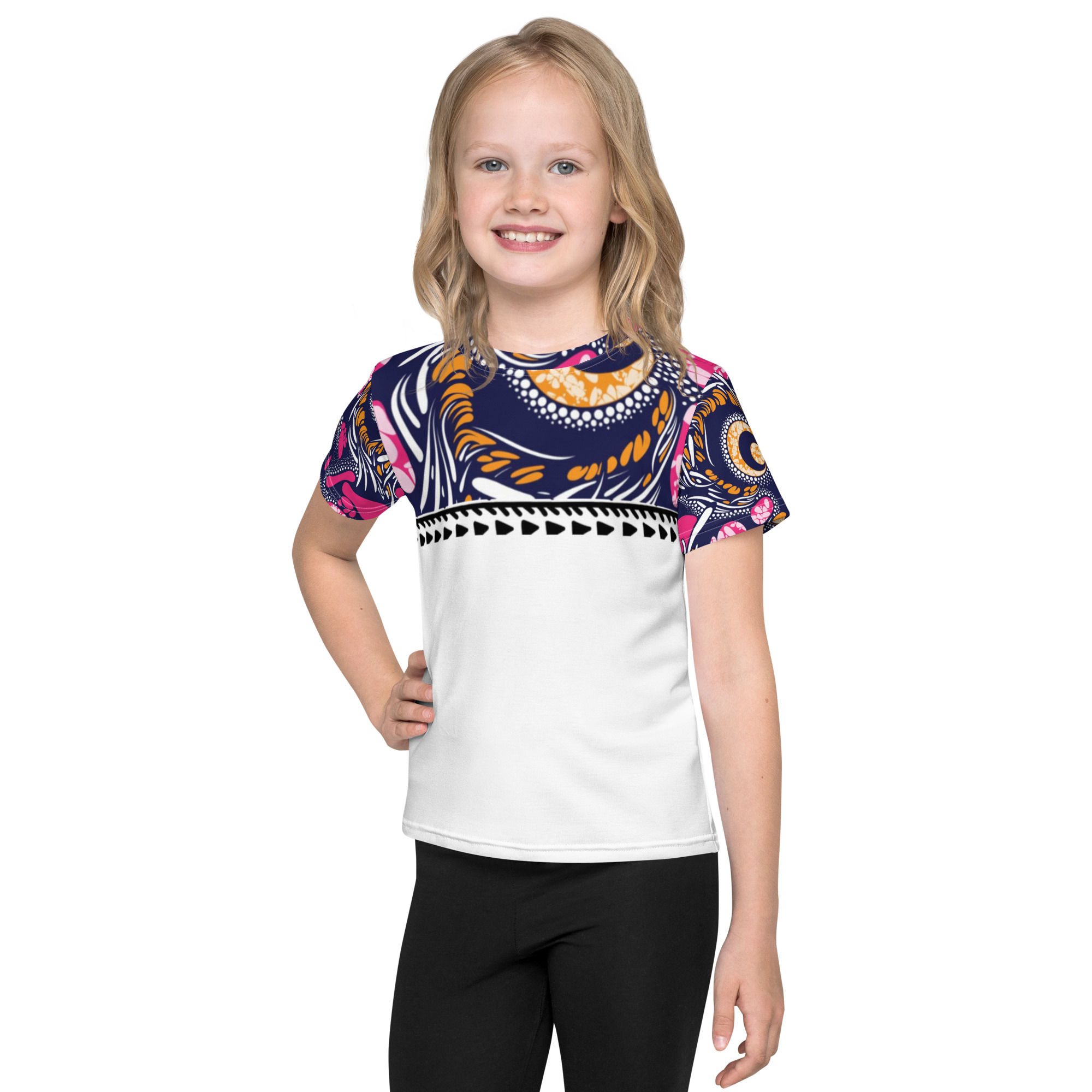 Aaliyah Kids crew neck t-shirt