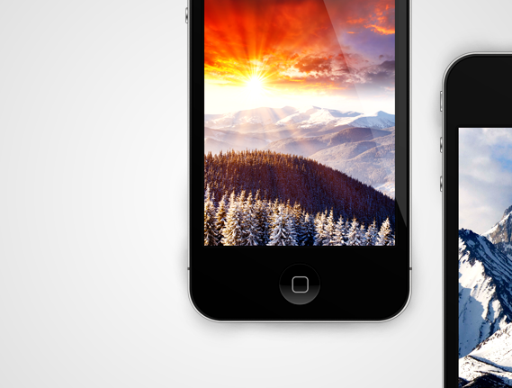 iPhones with a View
