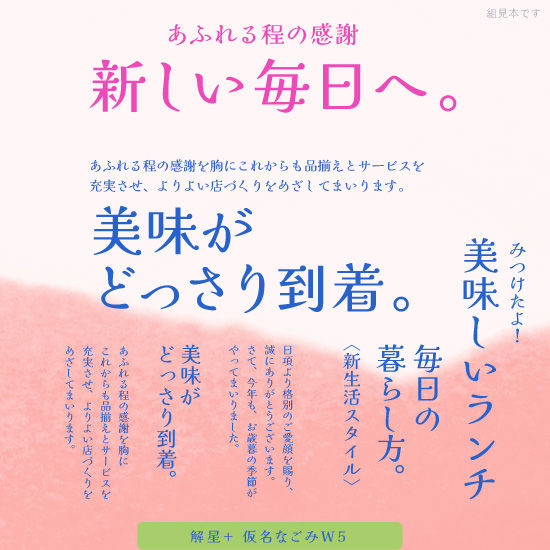 サムネイル： 解仮名- なごみ Set-Kaisei