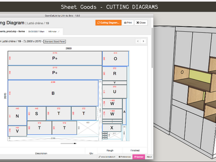 Modéliser en 3D des Meubles sur Mesure avec SketchUp - Architectes d'intérieur et menuisiers