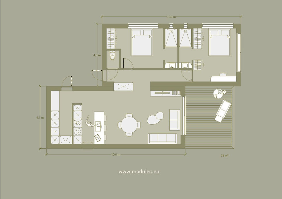 Habitation préfabriquée