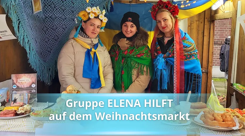ELENA HILFT auf dem Weihnachtsmarkt (Bürgerpark Kerpen-Sindorf)