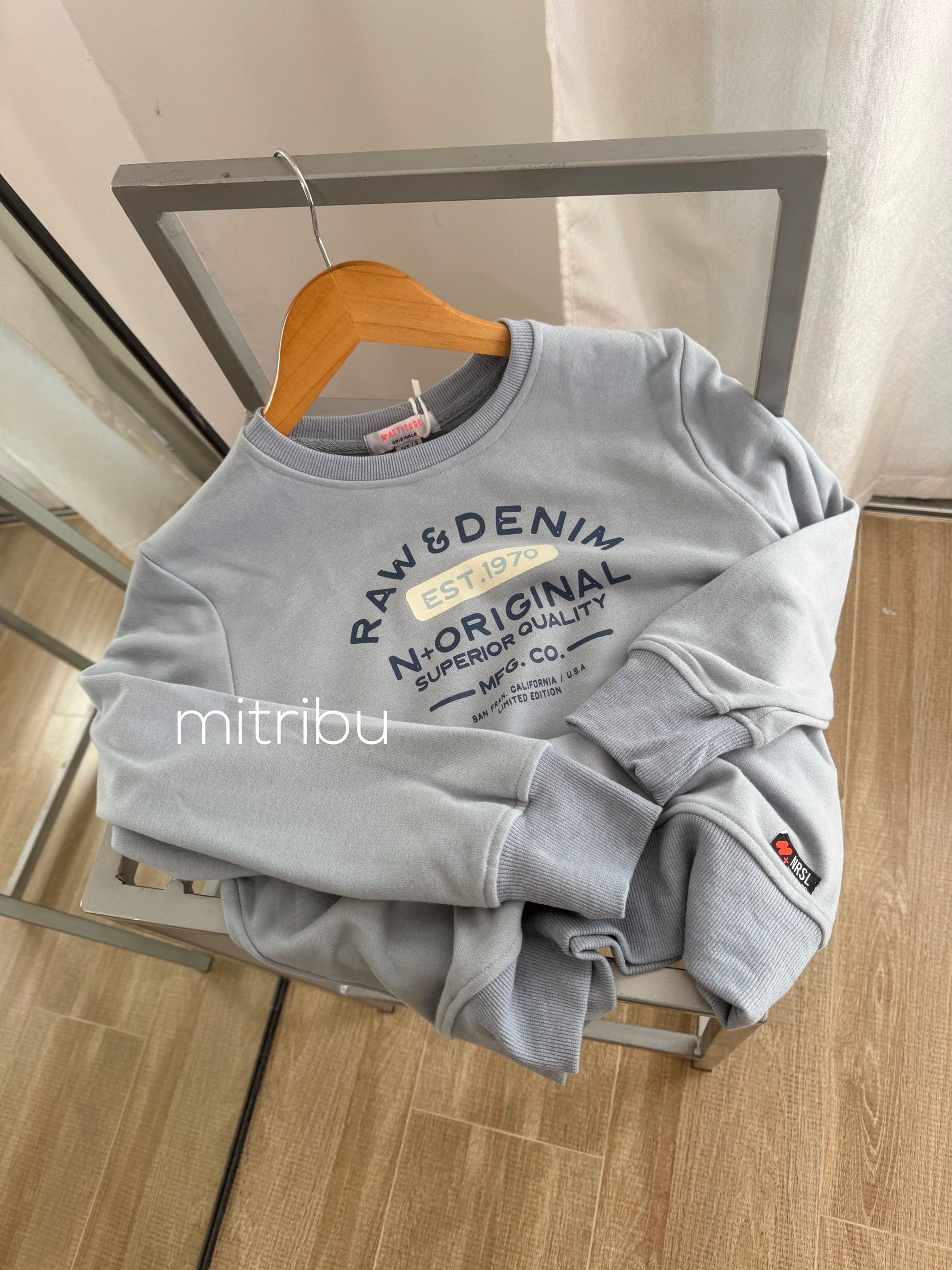 Buzo raw n+ 6 a 18 | sin felpa