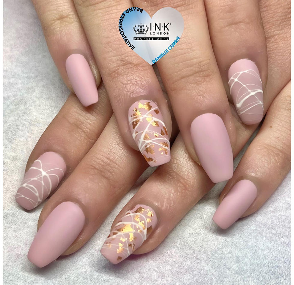 Velvet Matte Nails, Gel Nails