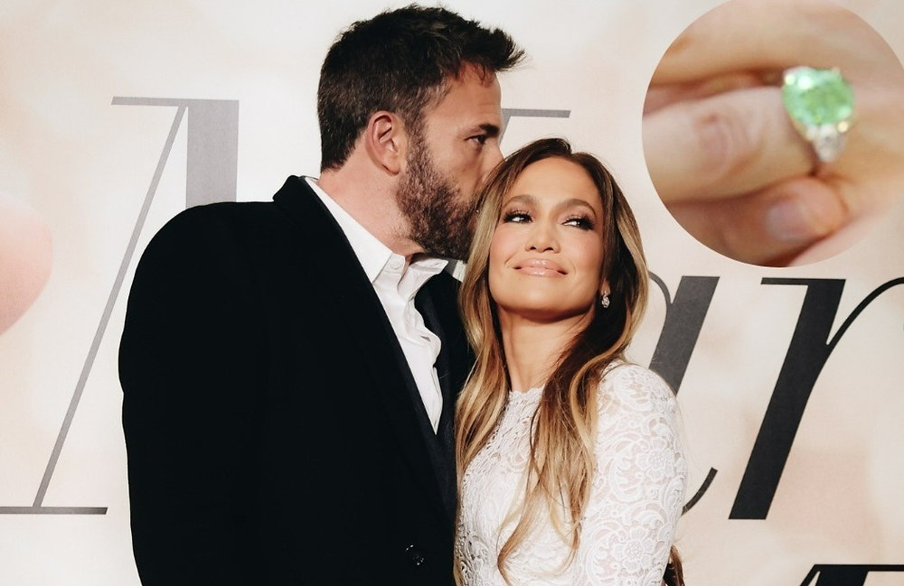 Jennifer Lopez Shows Off Her Engagement Ring While Househunting with