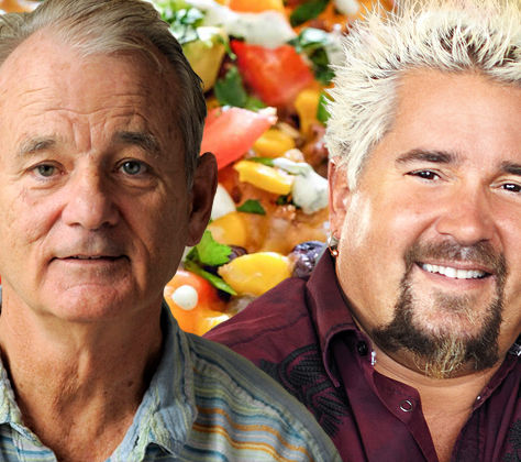 Food Network: Guy Fieri and Bill Murray Battle In Father-Son Nacho Cook Off