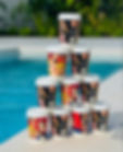 HartiSWIM teams up with Cooper & Co for custom art coffee cups ‘Sip Sea Change ’ campaign. Photo courtesy of HartiSWIM