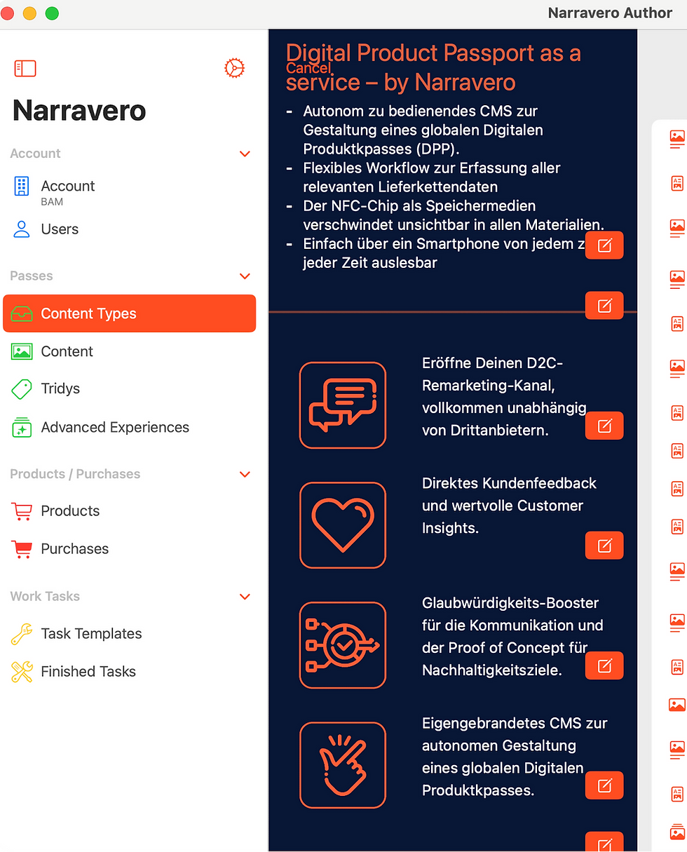2. Richte Deine NV-Author App ein