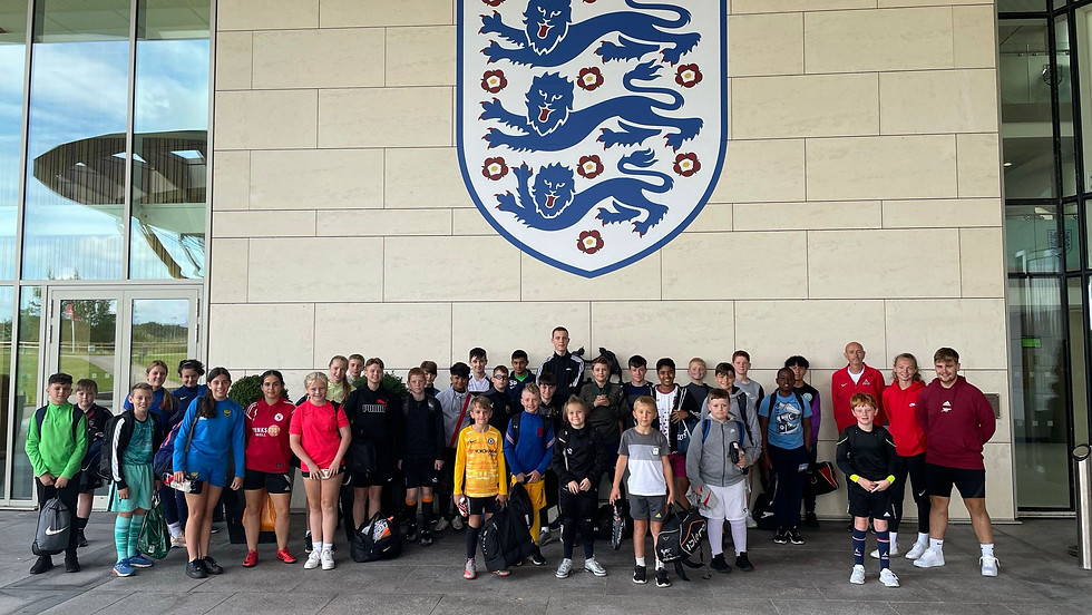 FROM MANCHESTER - Train like a pro at St George’s Park - the training centre for all England National Teams