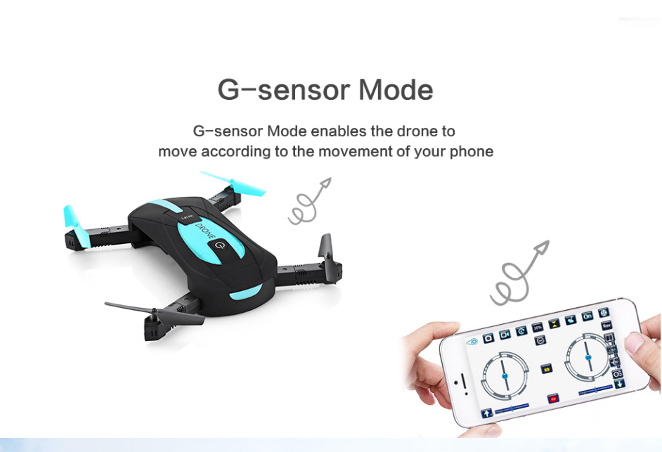 Miniatura: JY018 WiFi Drone - Mini Foldable Quadcopter