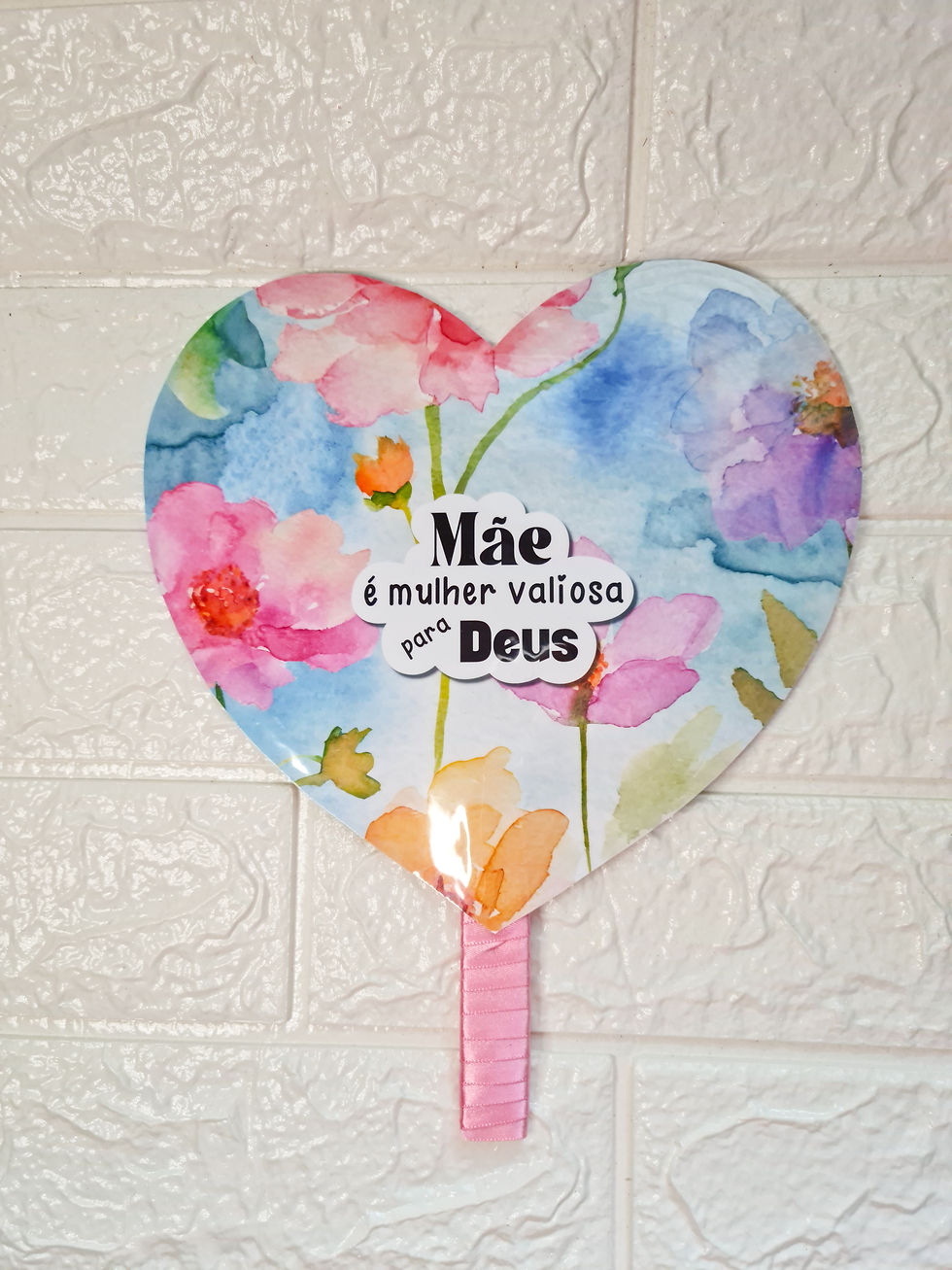 Miniatura: Arquivo Digital Leque Coração Dia das Mães