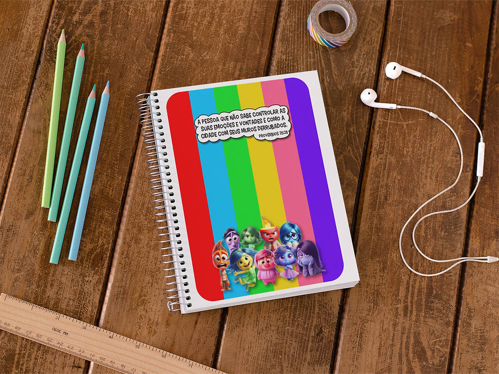 Miniatura: Arquivo Digital Caderno Universitário Emoções