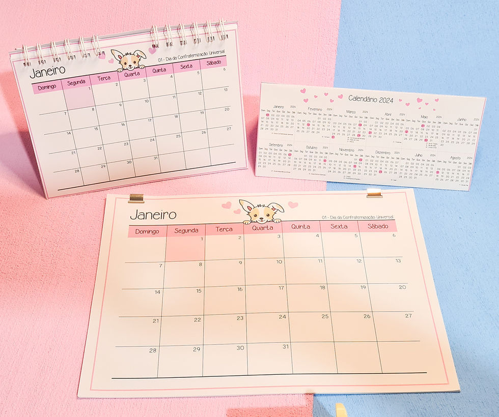 Miniatura: Calendários 2024 - Versão Completa
