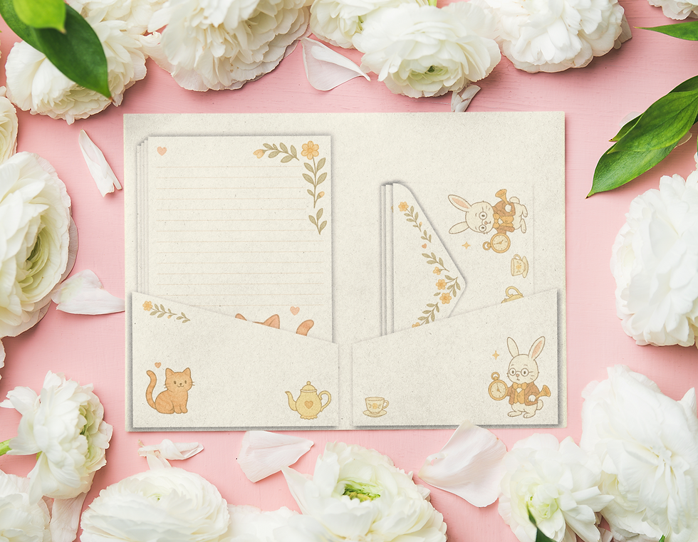 Miniatura: Papéis de Carta Alice - Arquivo Digital