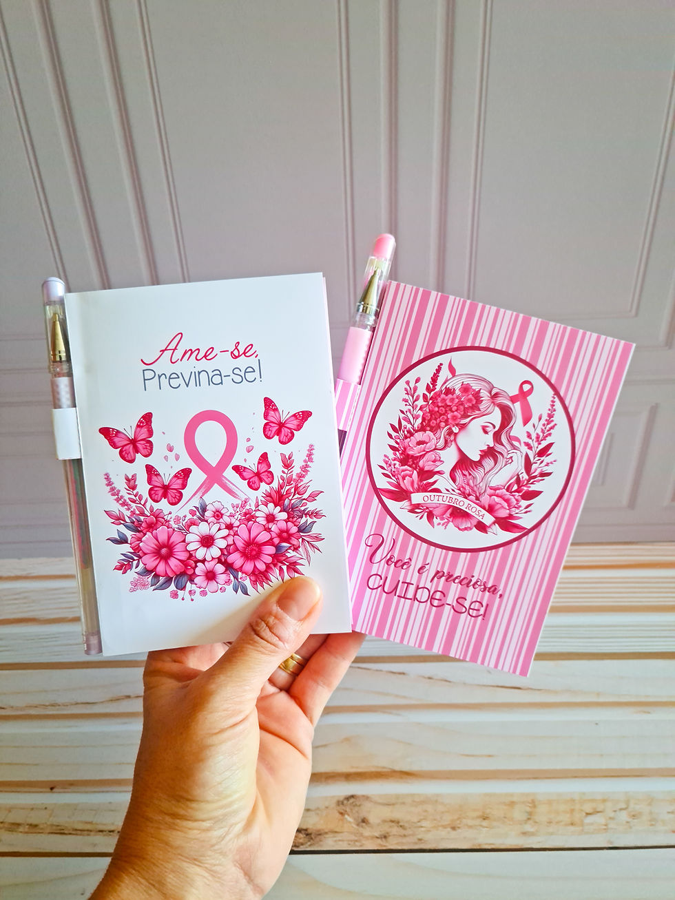 Miniatura: Cadernetas Outubro Rosa