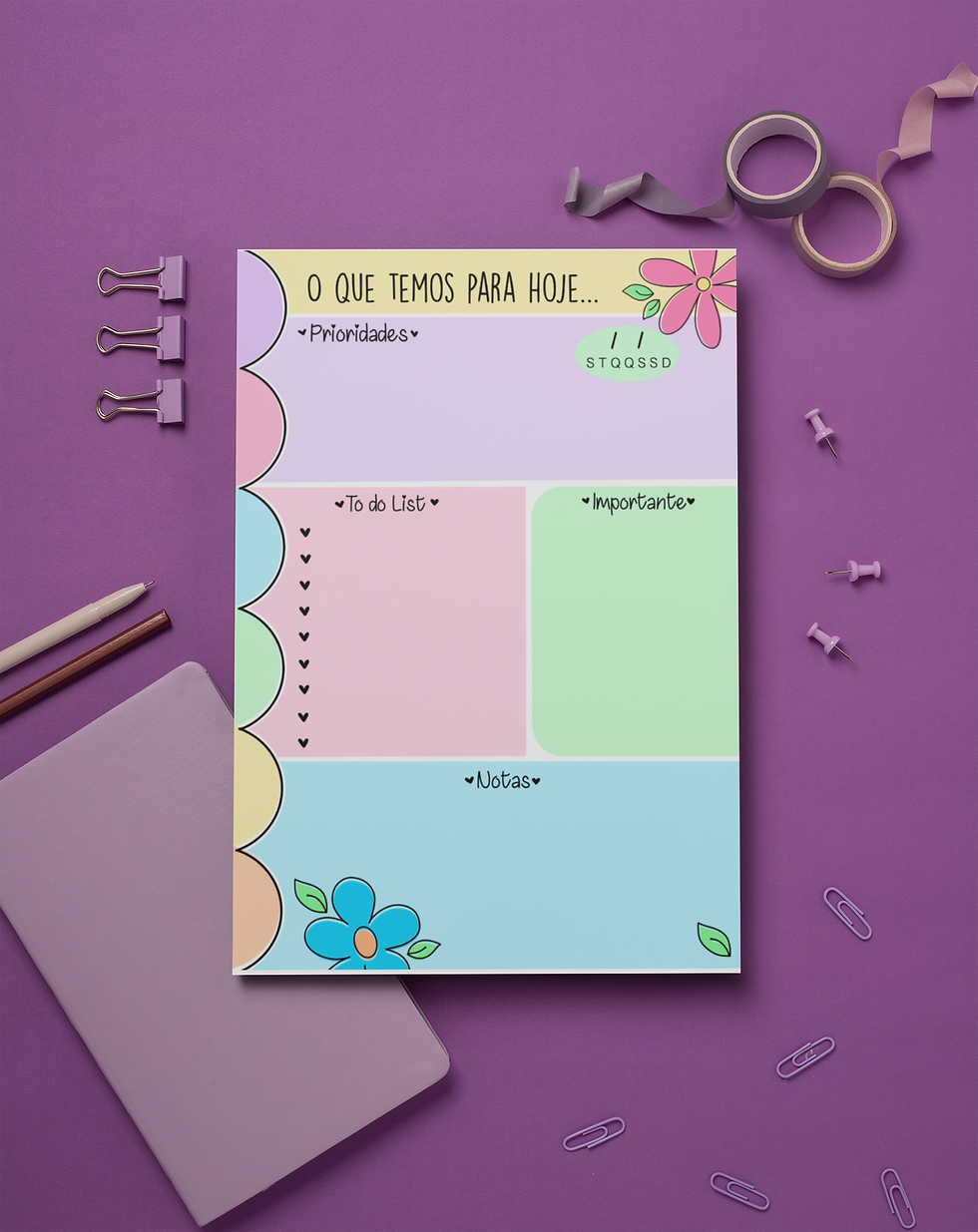 Miniatura: Arquivo Planner O que Temos para Hoje