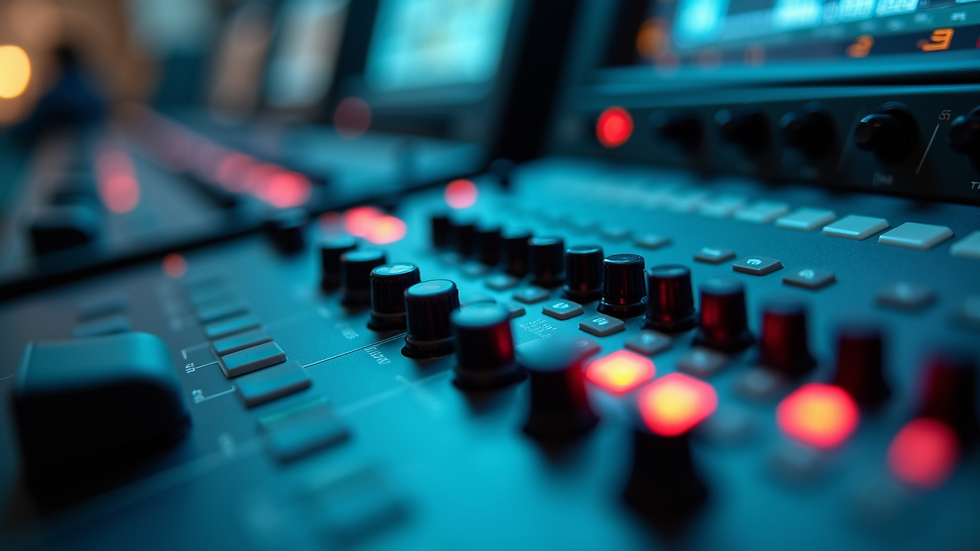 Close-up view of OEC 9800 control panel with buttons and display screen