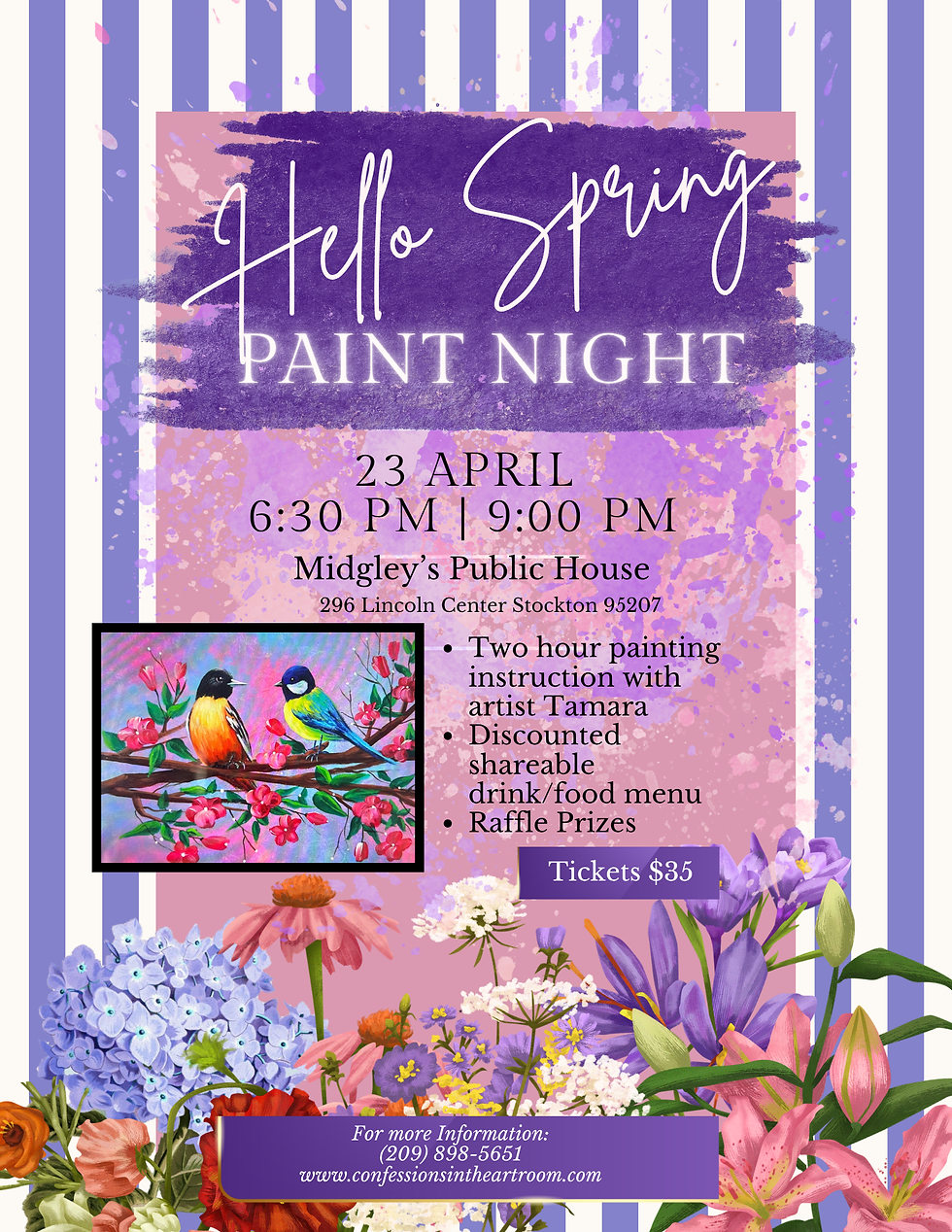 Hello Spring Paint Night