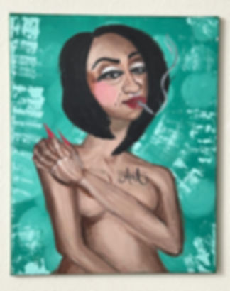 Self 24"x30" acrylic on canvas