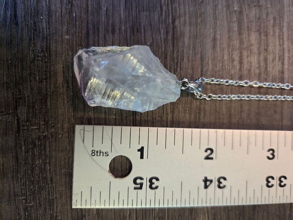 Thumbnail: Amethyst Crystal necklace