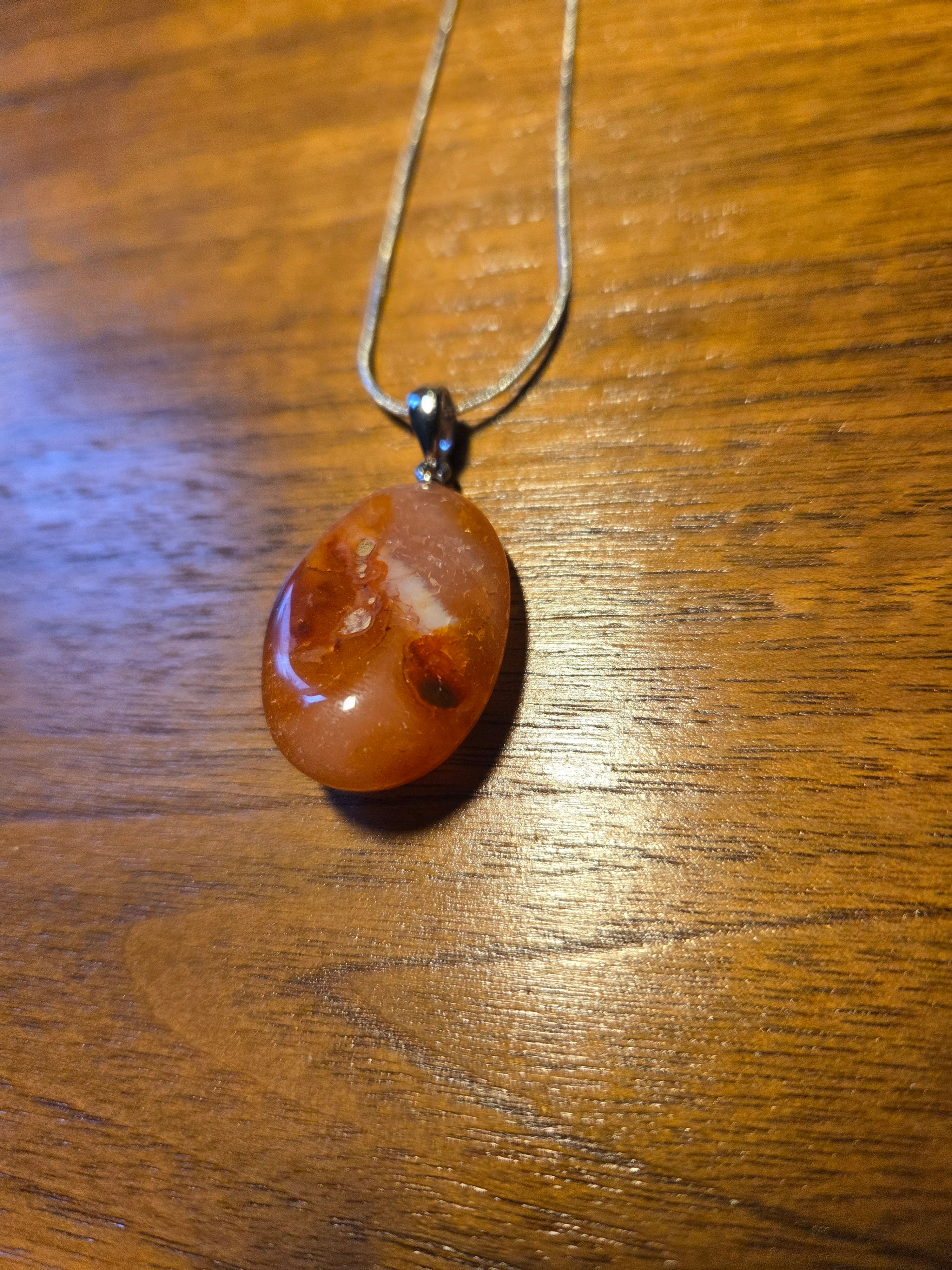 Carnelian Agate necklace
