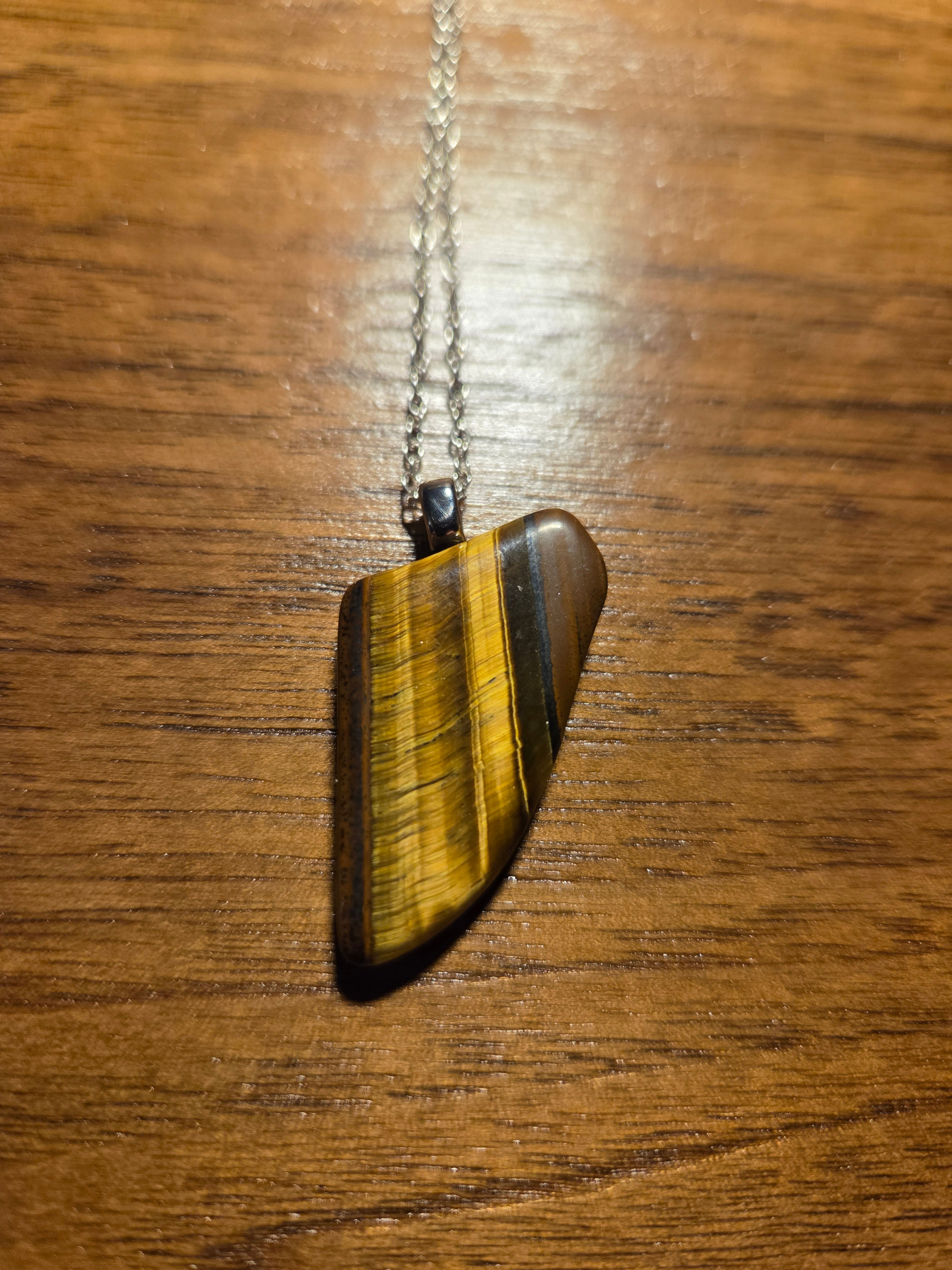 Tiger eye necklace