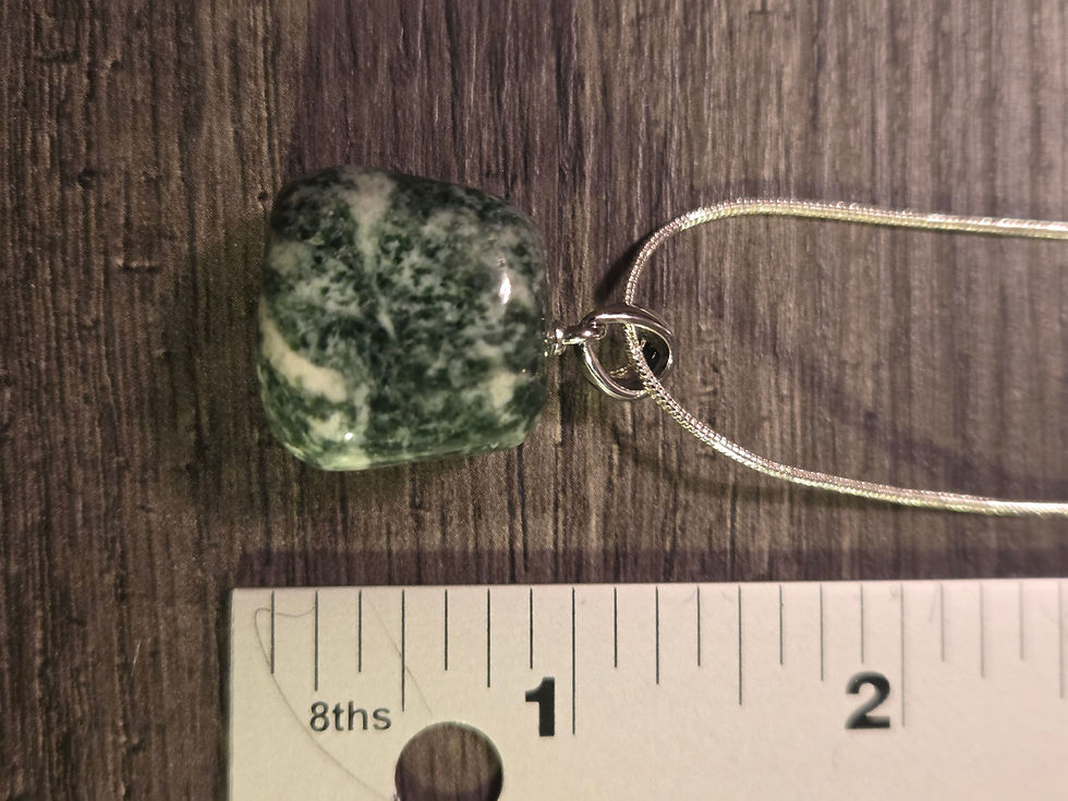 Thumbnail: Seraphinite necklace