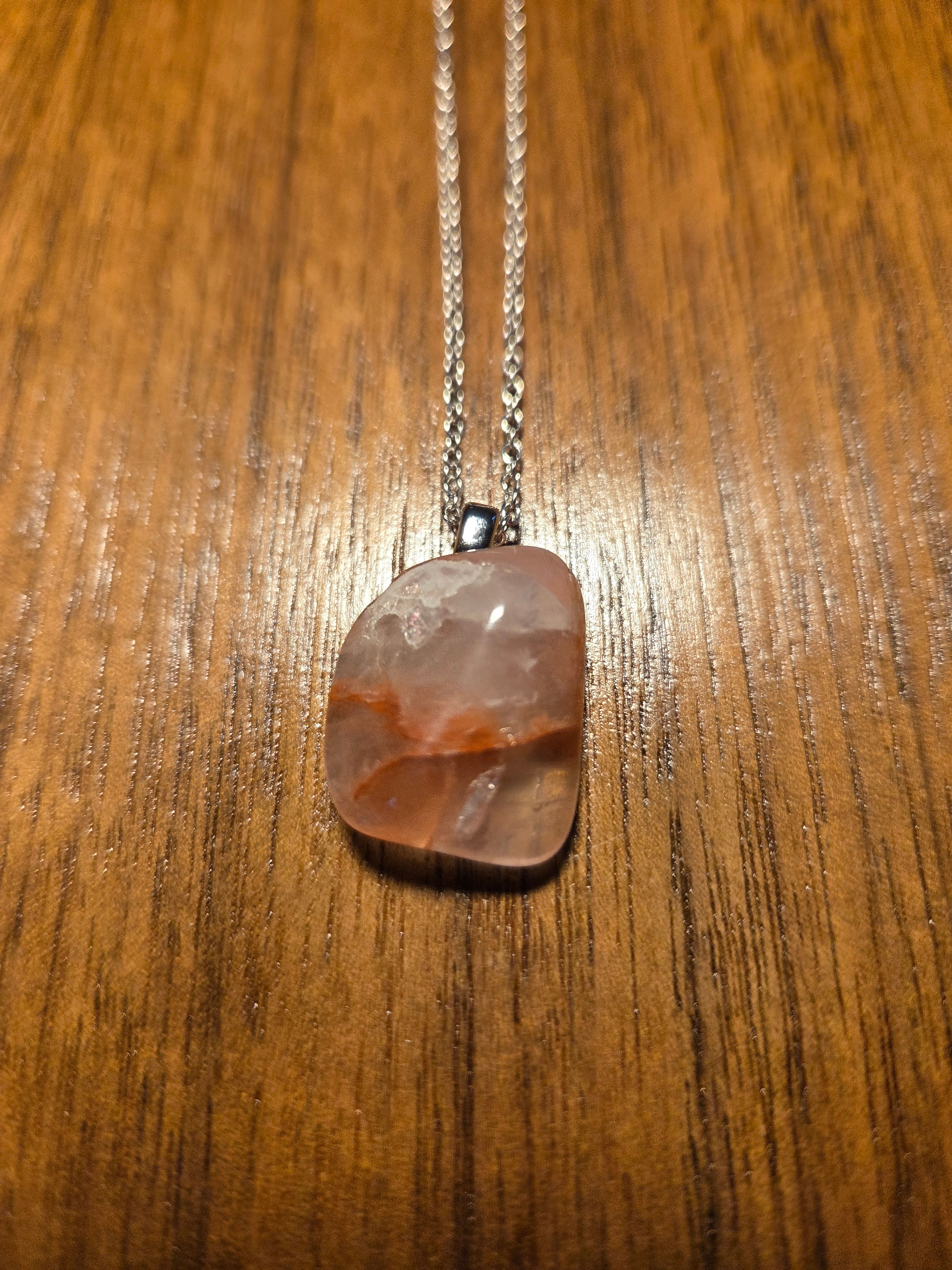 Southern Red Agate necklace