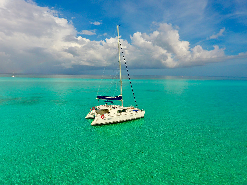 Calypso Charters, Riviera Maya, sail